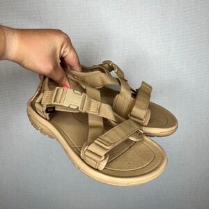Teva Women's‎ 7 Hurricane Verge Sandal Comfortable Outdoor Walking Shoes Beige